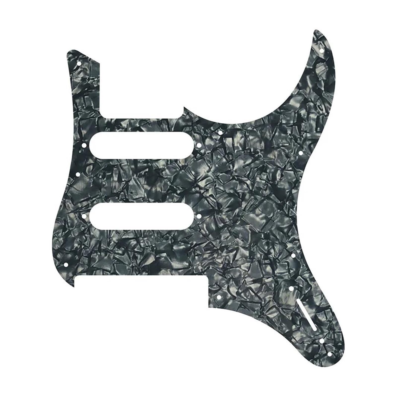 maskownica do gitary elektrycznej Części do gitary elektrycznej 112V Pickguard Scratch Plate Akcesoria do gitary(4ply Black Pearl)