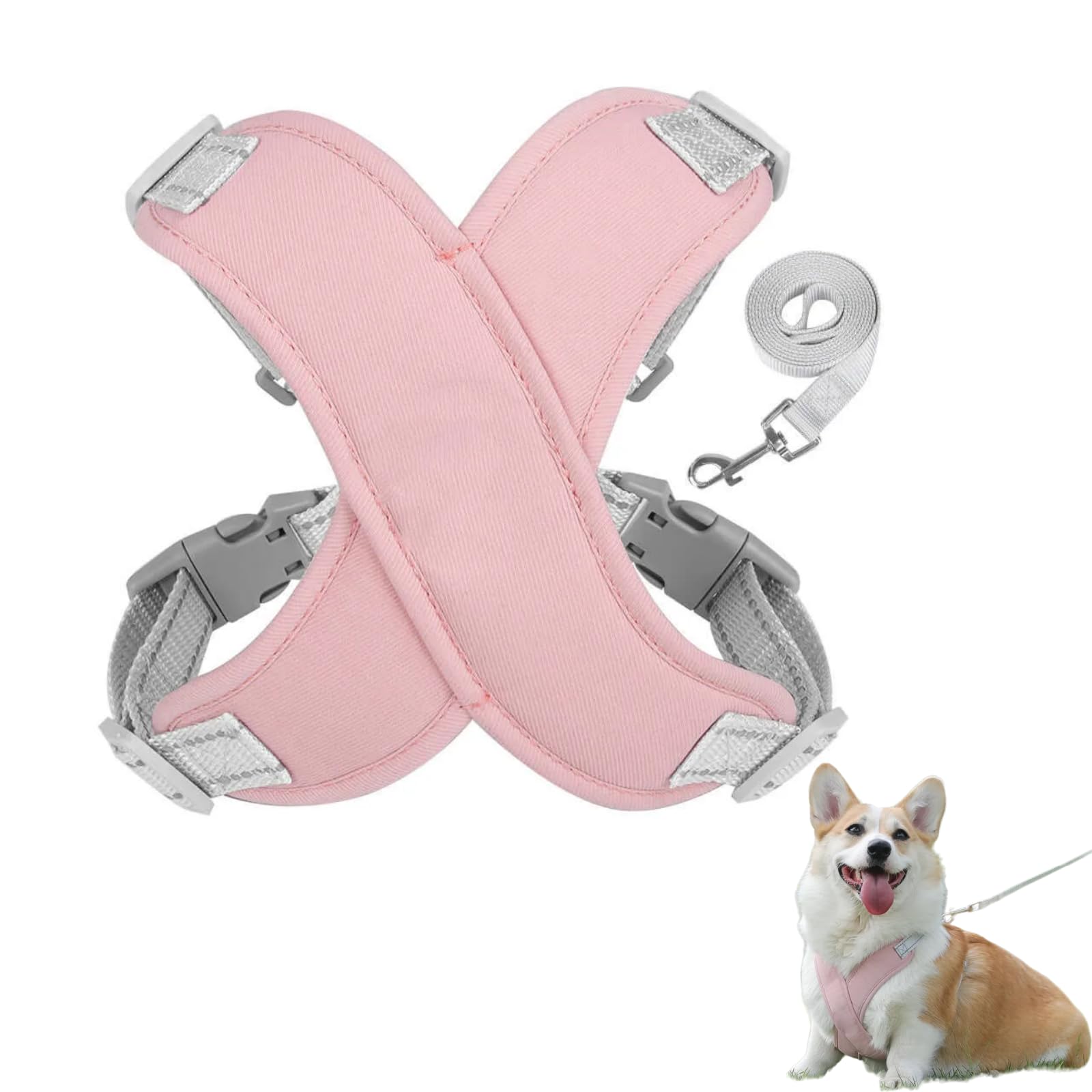 Amazon | GIIPET-犬用ハーネス X字型構造 犬用胴輪 引っ張り防止 気管