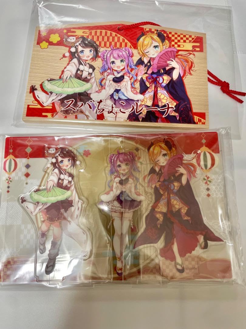 スバちょこルーナ 1周年記念 アクリルスタンド 3Ⅲβ スバちょこルーナ