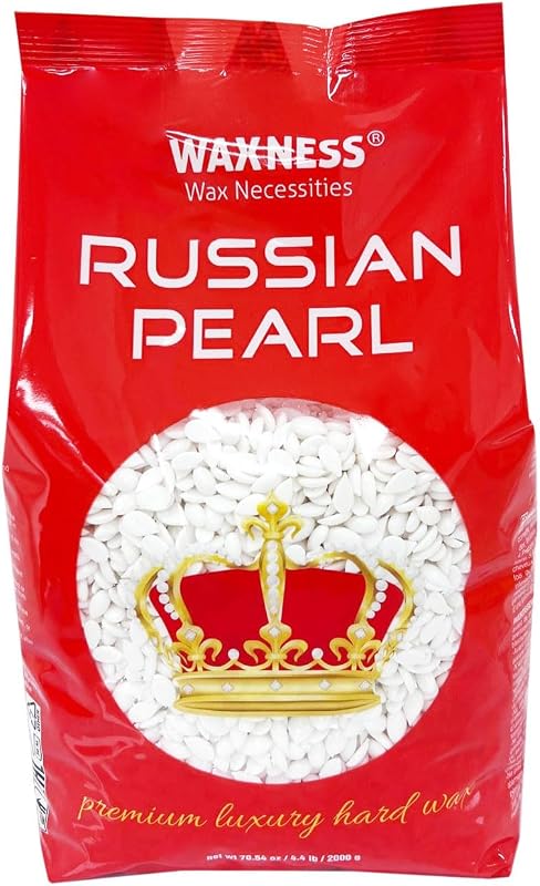 Cera dura em pérolas Waxness Russian Pearl, sem breu, 2 kg, fabricada na Itália