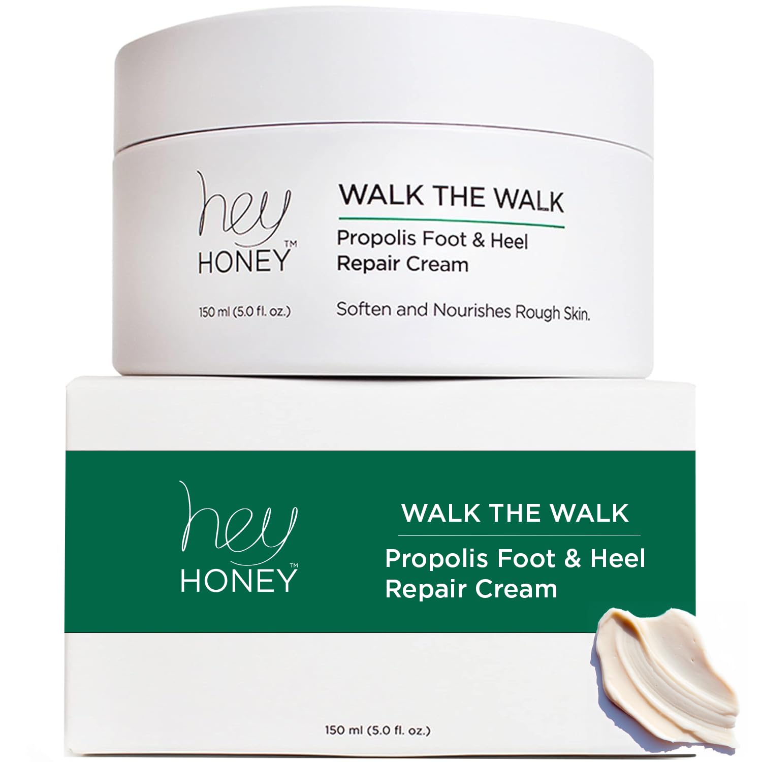 Walk the Walk Propolis Foot Cream, 5.07 Fluid Ounce