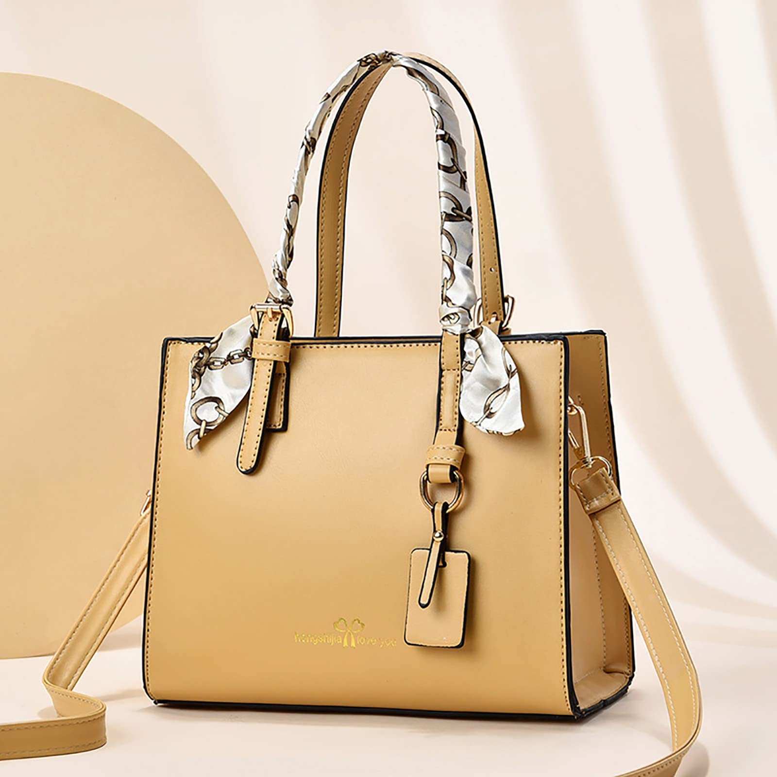 Borsa tote da donna, alla moda, borsa a tracolla in pelle con grafica