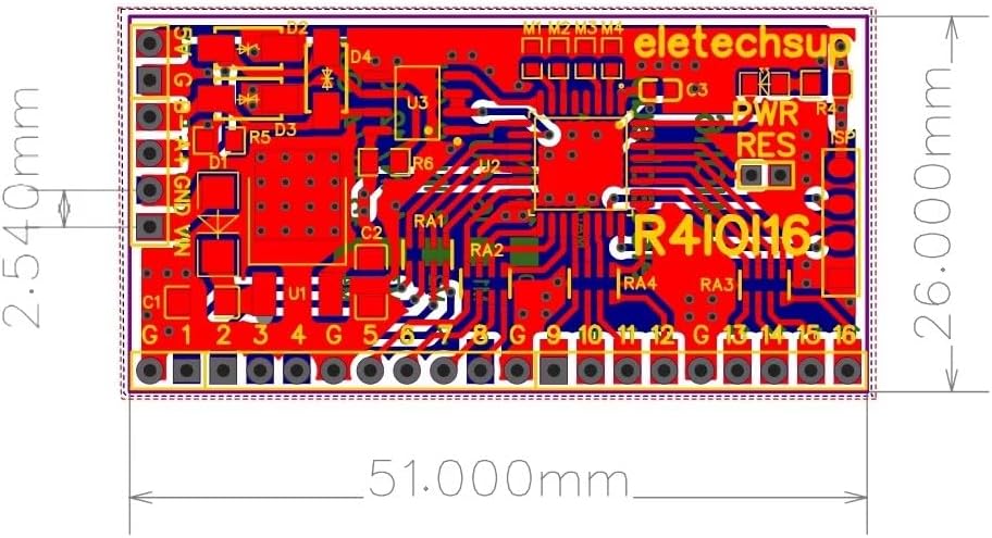 eletechsup R4IOI16 board dimensions