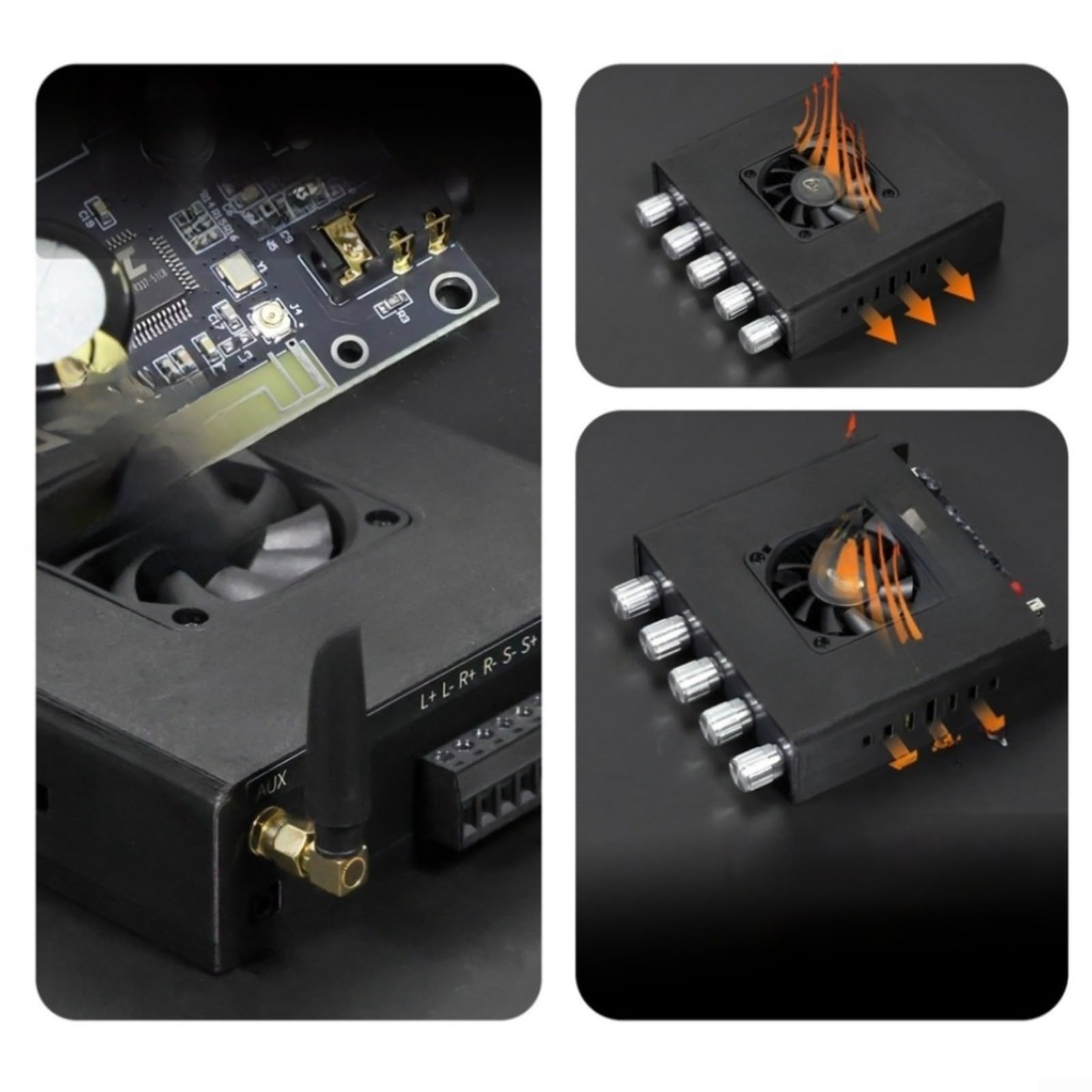 XY-DT600 TPA3255 - Placa amplificadora (2,1 canales, 300 W, 5,3 subwoofer)