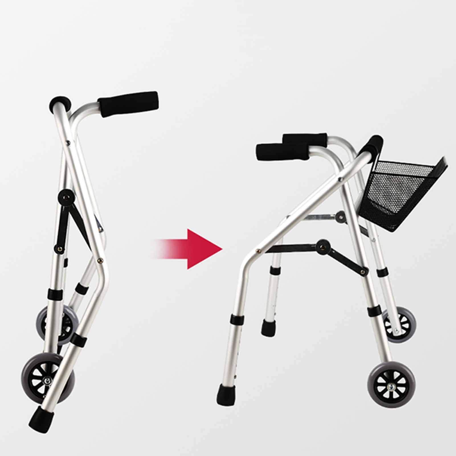 Rollator Walker Stojak dla dzieci, sprzęt do treningu rehabilitacyjnego - chodzik kołowy dla dzieci niepełnosprawnych