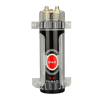 カーオーディオ TonkekeoBraim's Ultra Mini Capacitor 55/5 MFD 440 Volt Dual Round Run Capacitor Replacement for