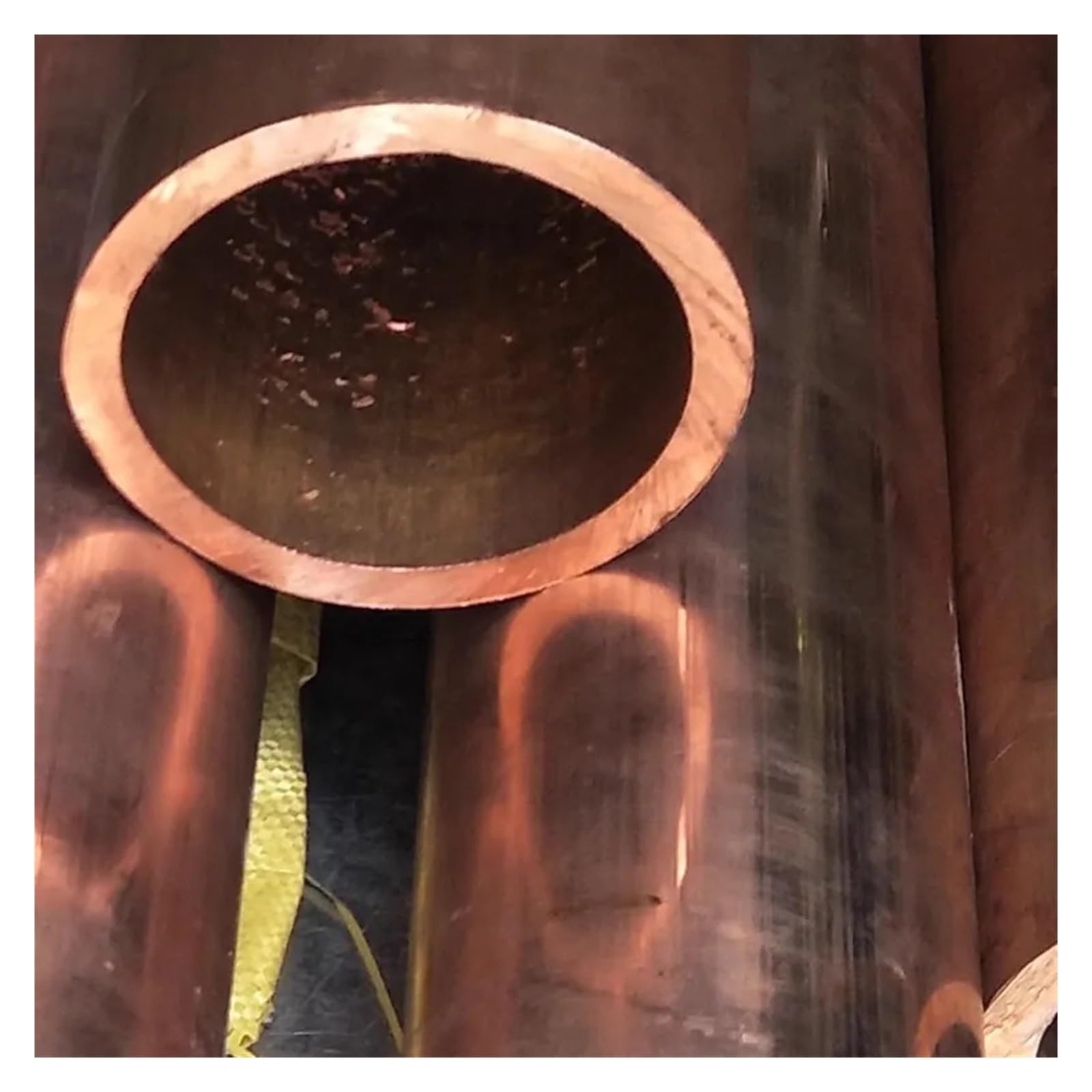 Longitud del tubo de cobre de la tubería recta del calibre grande T2 45-159m m OD 100m m(OD70 ID65mm)