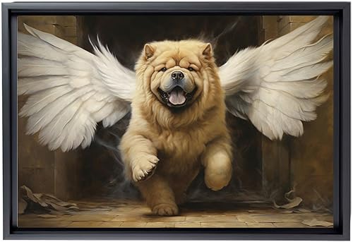Miniatura 2 de Thuan Chow Chow - Regalos conmemorativos para perros, lienzo de espera en la puerta, póster de marcos conmemorativos para perros, regalo