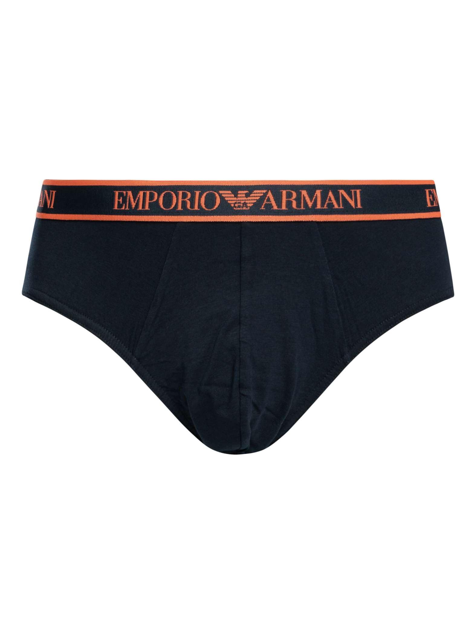 EMPORIO ARMANI Confezione da 3 Slip da Uomo, AR.Blu/AR.Blu/AR.Blu, XL