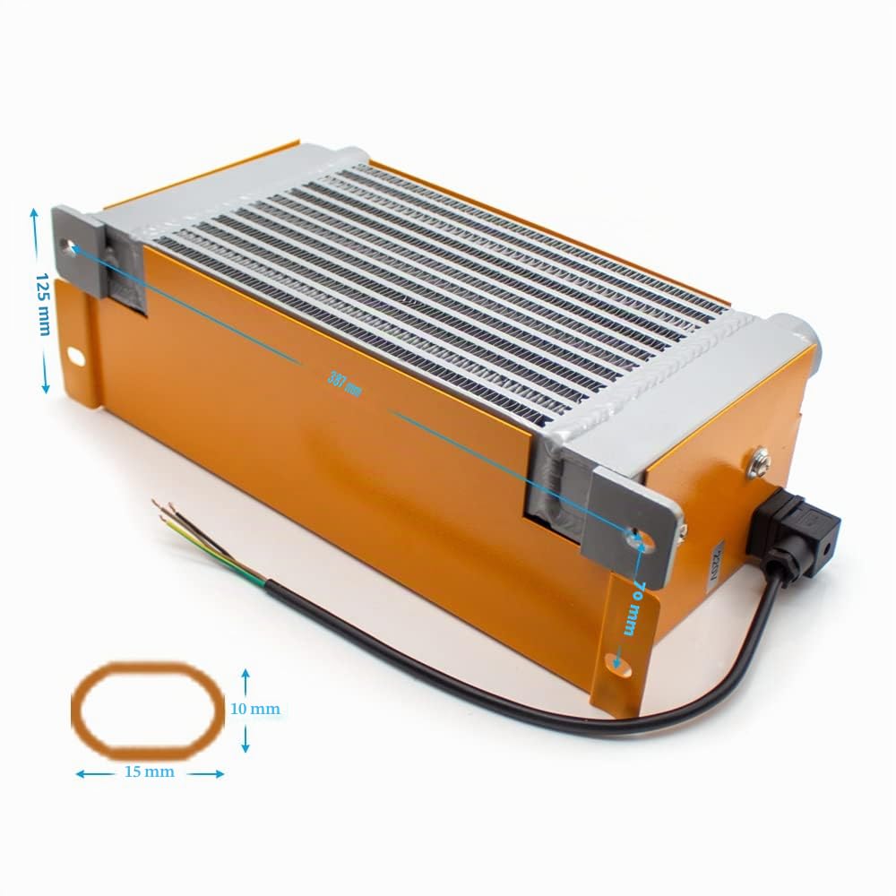 AH0608TL-CA Radiatore Idraulico Dell'aria Raffreddata ad Aria Radiatore Dell'olio AF Serie Piastra-aletta Alluminio Olio Idraulico Raffreddatori(AC 220V)