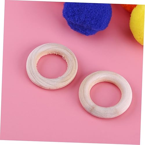 Miniatura 2 de jojofuny 2pcs Christmas Holiday Wedding Decoration 2m Long DIY Pom Pom Hanging String (Dark Blue + Light Blue + Gray) Pom Poms Craft Pom Poms