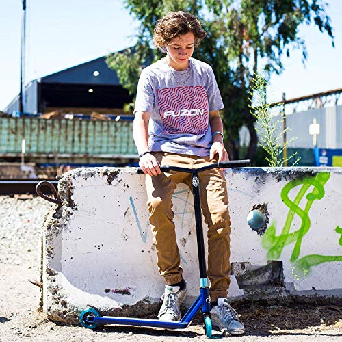 Fuzion Z250 SE Pro Scooters - Trick Scooter - Intermediate and Beginner Stunt Scooters for Kids 8 Years and Up, Teens and Adults – Durable, Smooth, Freestyle Kick Scooter for Boys and Girls (SE RED)