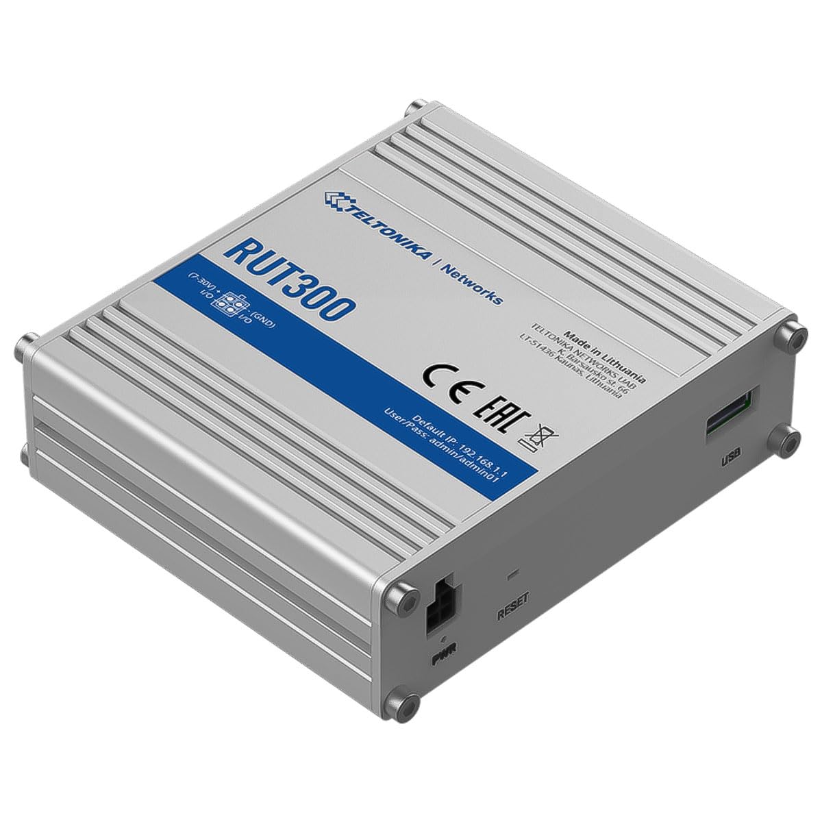 TELTONIKA RUT300 PrzemysÅ‚owy Router 5X RJ45 100Mb/s