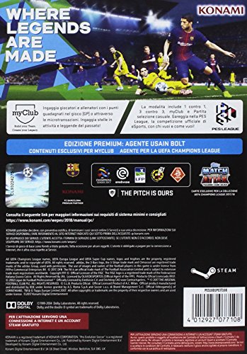 Pro Evolution Soccer 18 Premium ed. avec Gameplay Fluide et Précis - 2