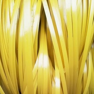 Vendics Correas De Caña De Ratán Sintético De PE, Material De Reparación De Ratán Tejido De Plástico De 5mm 500g, para Sillas De Reparación De Manualidades DIY(Size:5mm,Color:Amarillo)