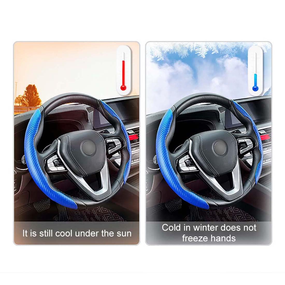 Coprivolante Per Smart Fortwo III Cabrio (A453) 2014-2019 - Antiscivolo, Traspirante, Rosso