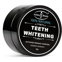 AICHUN Beauty Charcoal Teeth Powder Freshen Breath Sensitive 30g