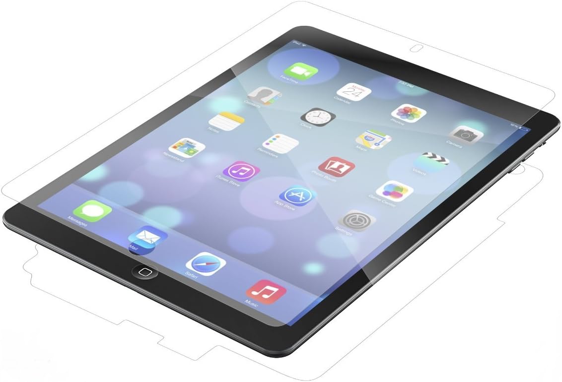 ZAGG ID5GLS-F00 InvisibleShield Glass Screen Protector for Apple iPad Pro 9.7 / iPad Air 2/ iPad Air : Electronics