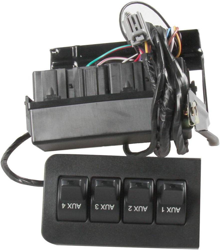 Upfitter Auxiliary Cluster Voltage Regulator Switch inDash Wire Harness Wiring