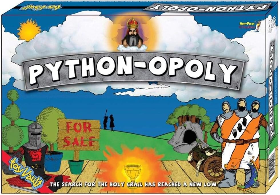 Toy Vault TYV15100 Monty Python Opoly Refresh Board Game – BigaMart