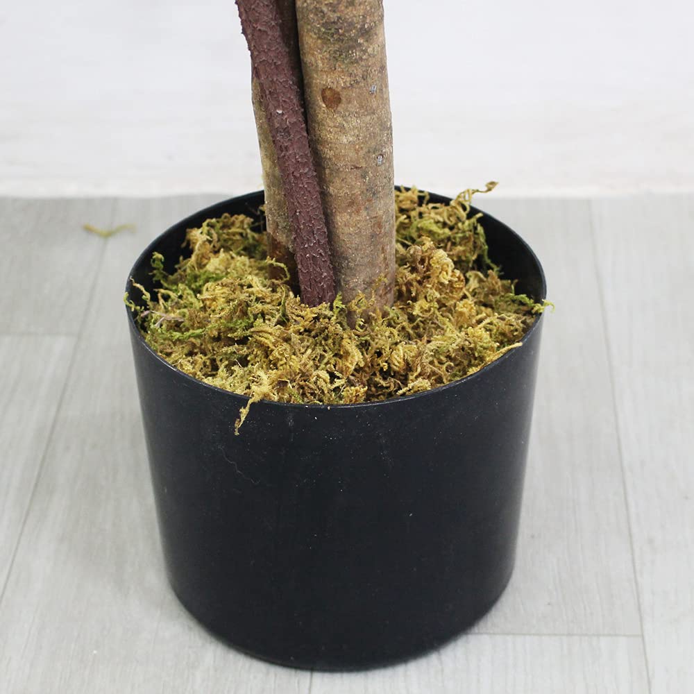 Decovego Planta Wisteria Artificial Decoración Interiorismo Madera Natural 120cm