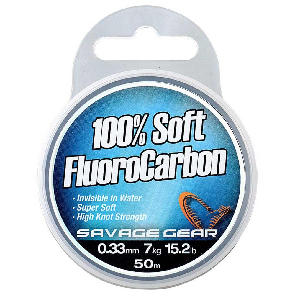 Savage Gear Fluorocarbon Fishing Line, Soft Fluoro Carbon 0.81mm 15m 73lb โ image 1
