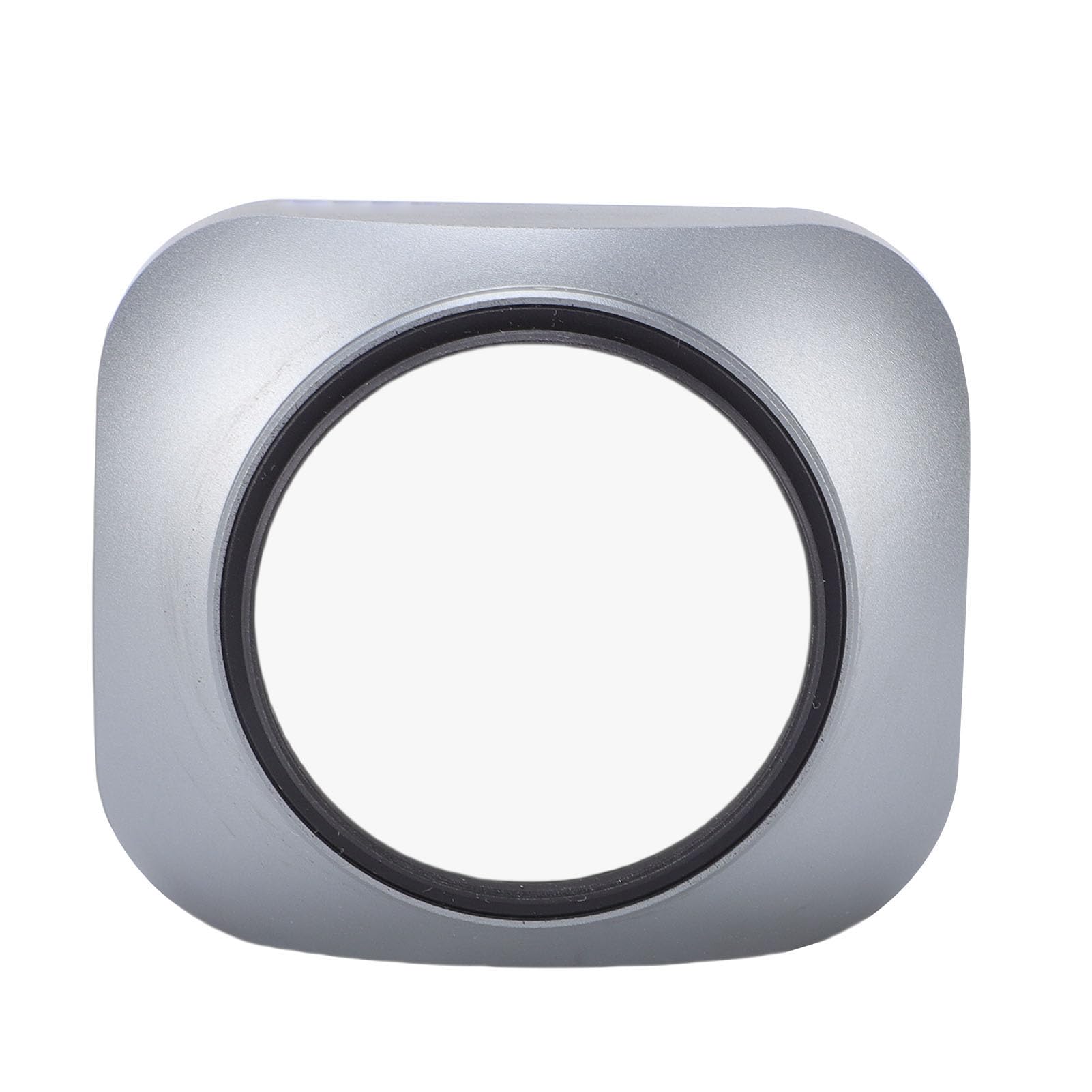 Topiky Paraluce e Copriobiettivo Quadrati in Metallo, Protezione Paraluce da 37 Mm, per Fotocamera Dal Design Filettato con Cappuccio per Obiettivi Grandangolari