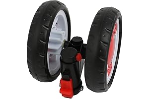 Uxcell 5-inch Double Wheel Stroller Replacement Wheels