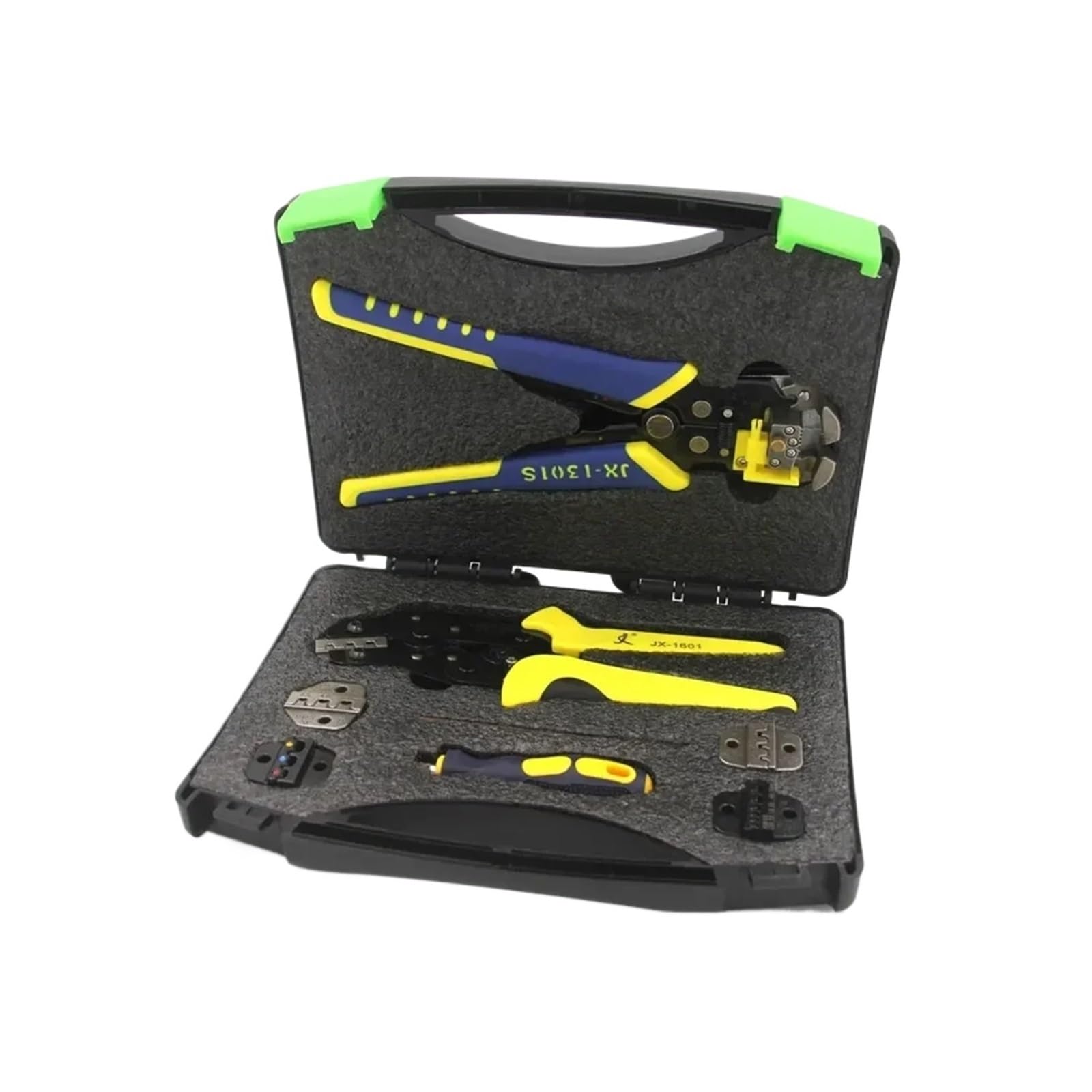 Kit de alicates de crimpado de terminales de cable profesionales, herramienta de crimpado de casquillos de cordón, herramientas manuales for terminales de cable, herramienta de crimpado Para electrici
