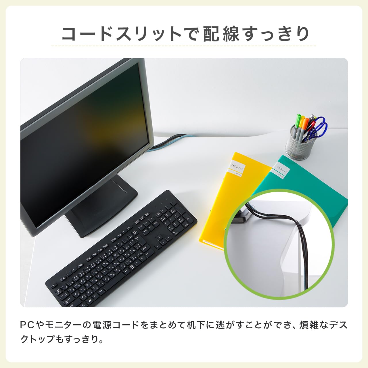 Amazon.co.jp: パソコンデスク 引き出し付き PC オフィス 幅120cm