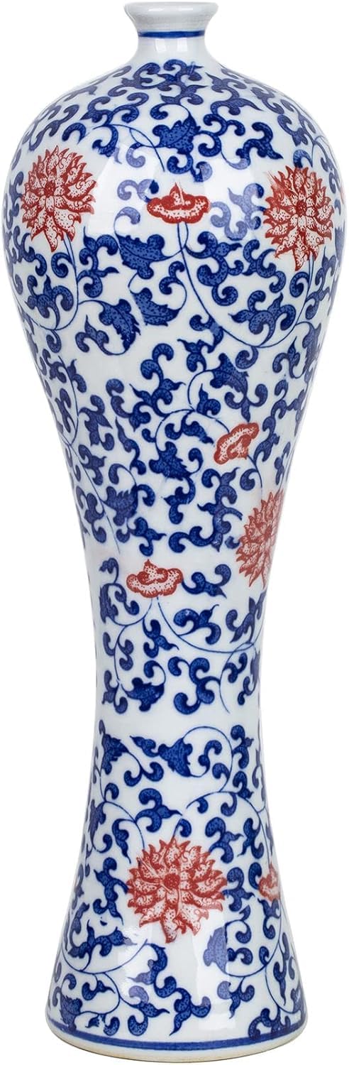 Vase en céramique fait main : grande porcelaine moderne pour sol