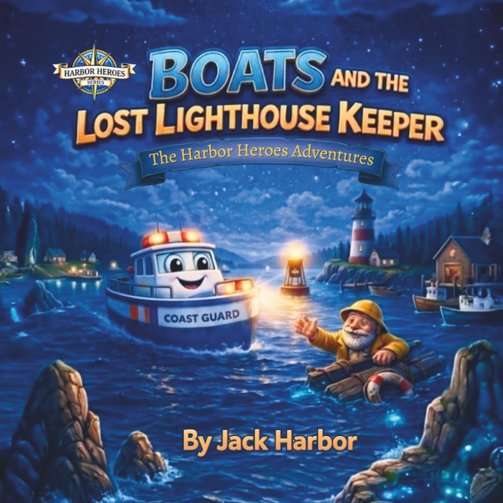 Boats and the Lost Lighthouse Keeper: A Harbor Heroes Story (Harbor Heroes Series)