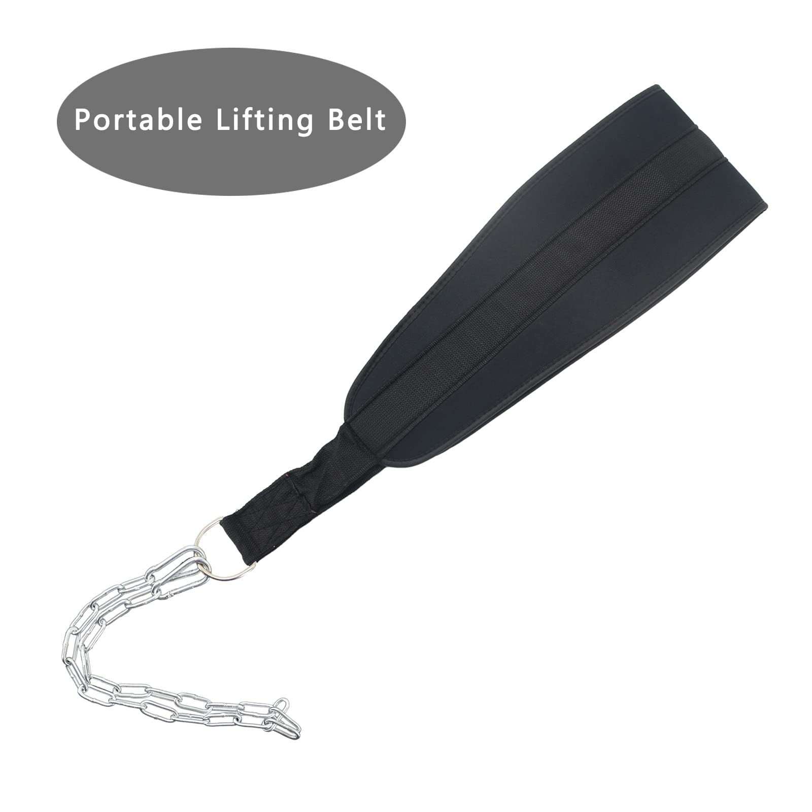 Itstrong® Dip Belt - Riem de musculation Pull Up - Ceinture Dip avec chaîne