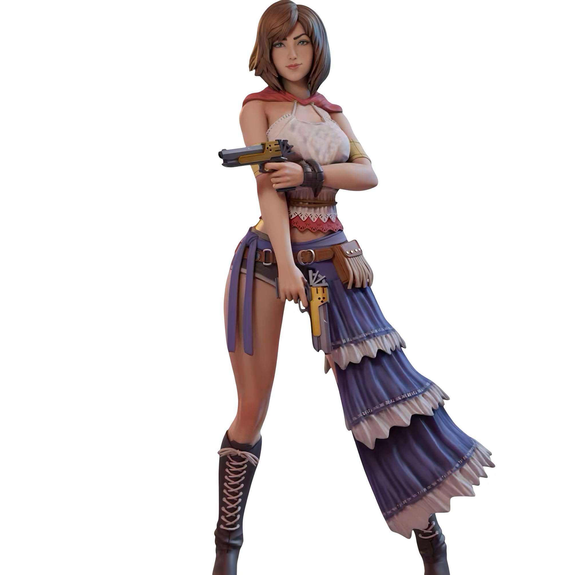 Amazon.co.jp: 1/8 1/6 ガレージキット フィギュア 未塗装 FF ユウナ