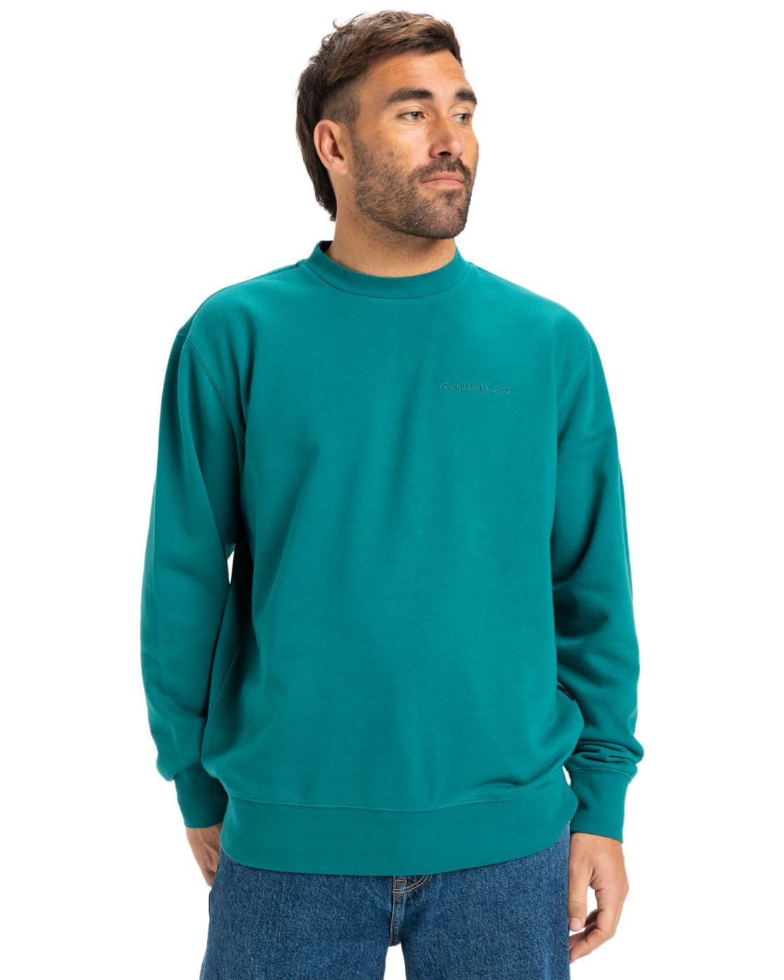 Quiksilver Fleece top SALT WATER CREW Men Blue XS
