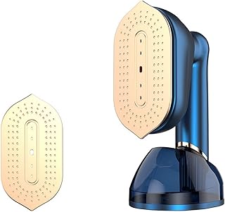 QASULER Plancha de vapor de mano de 1200 W, 20 segundos de calentamiento rápido, plancha for ropa, máquina de planchado manual for secar y mojar, limpiador a vapor portátil Limpiador a vapor para el h