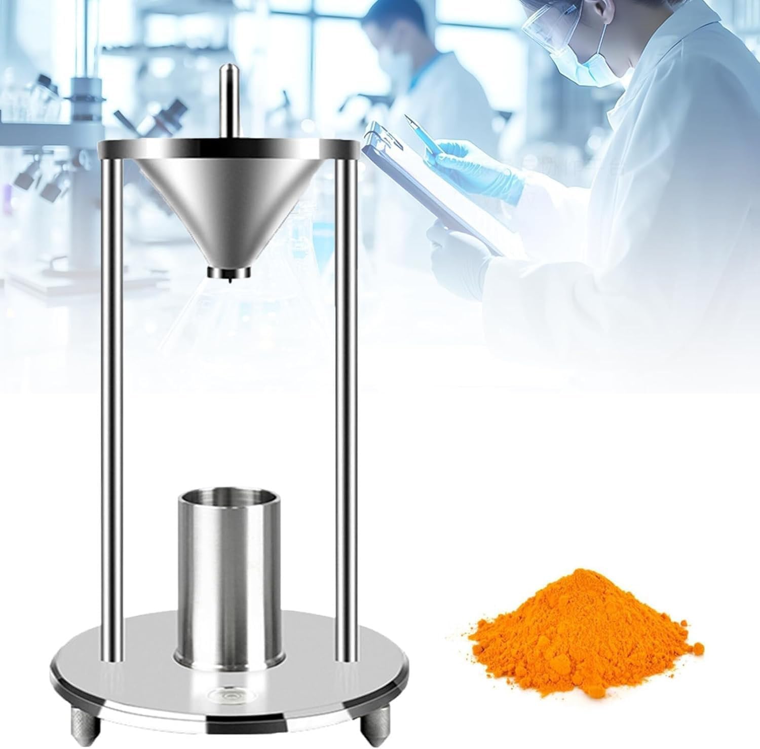 Stacking Density Meter Density Volumeter Stainless Steel Powder Bulk ...