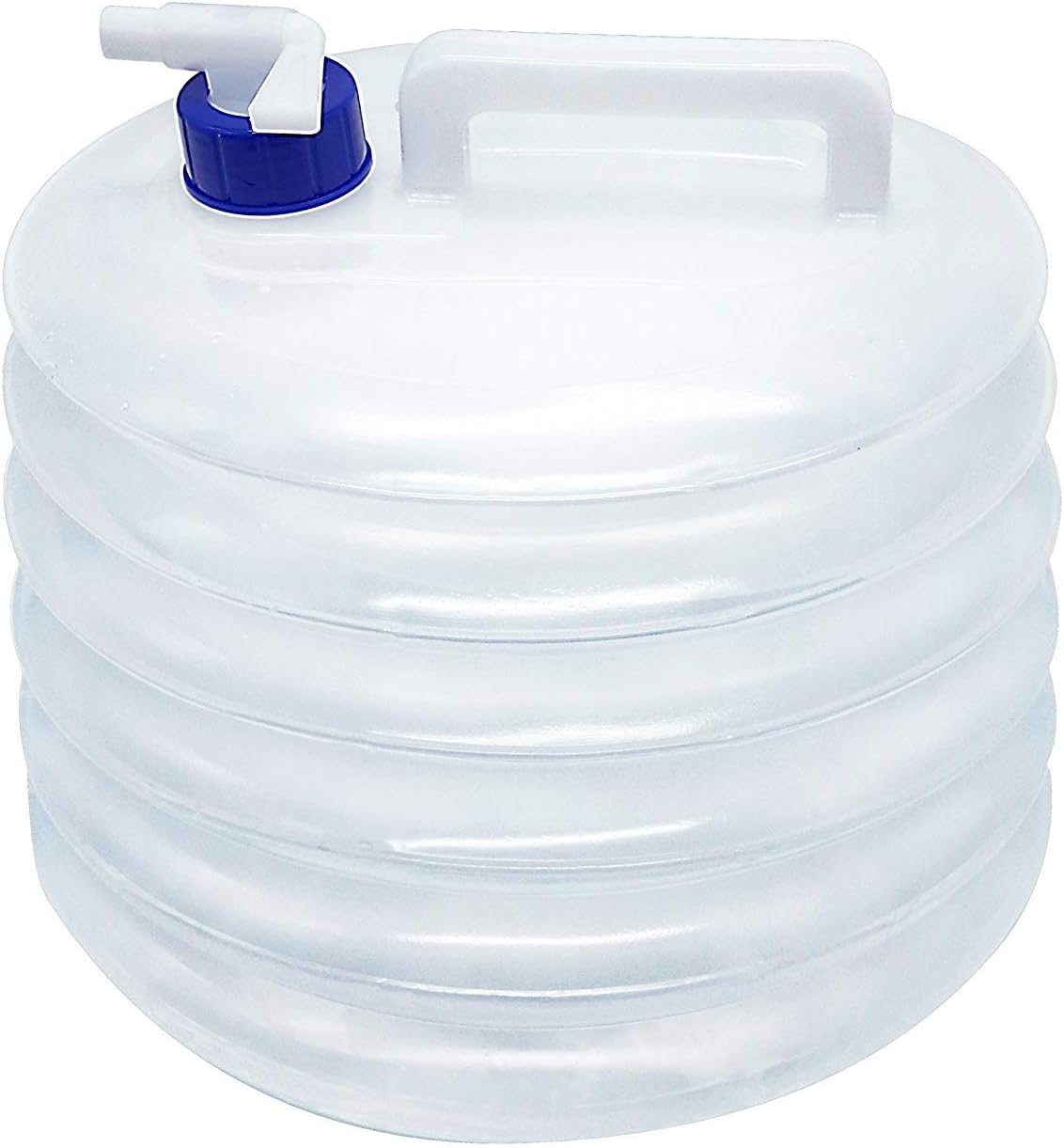 KONKY Folding Water Bucket, 5L/10L/15L Collapsible & Portable Water Container, BPA-Free Water Carrier Water Tank for Camping Hiking Fishing Climbing Picnic BBQ Travel Outdoor Use