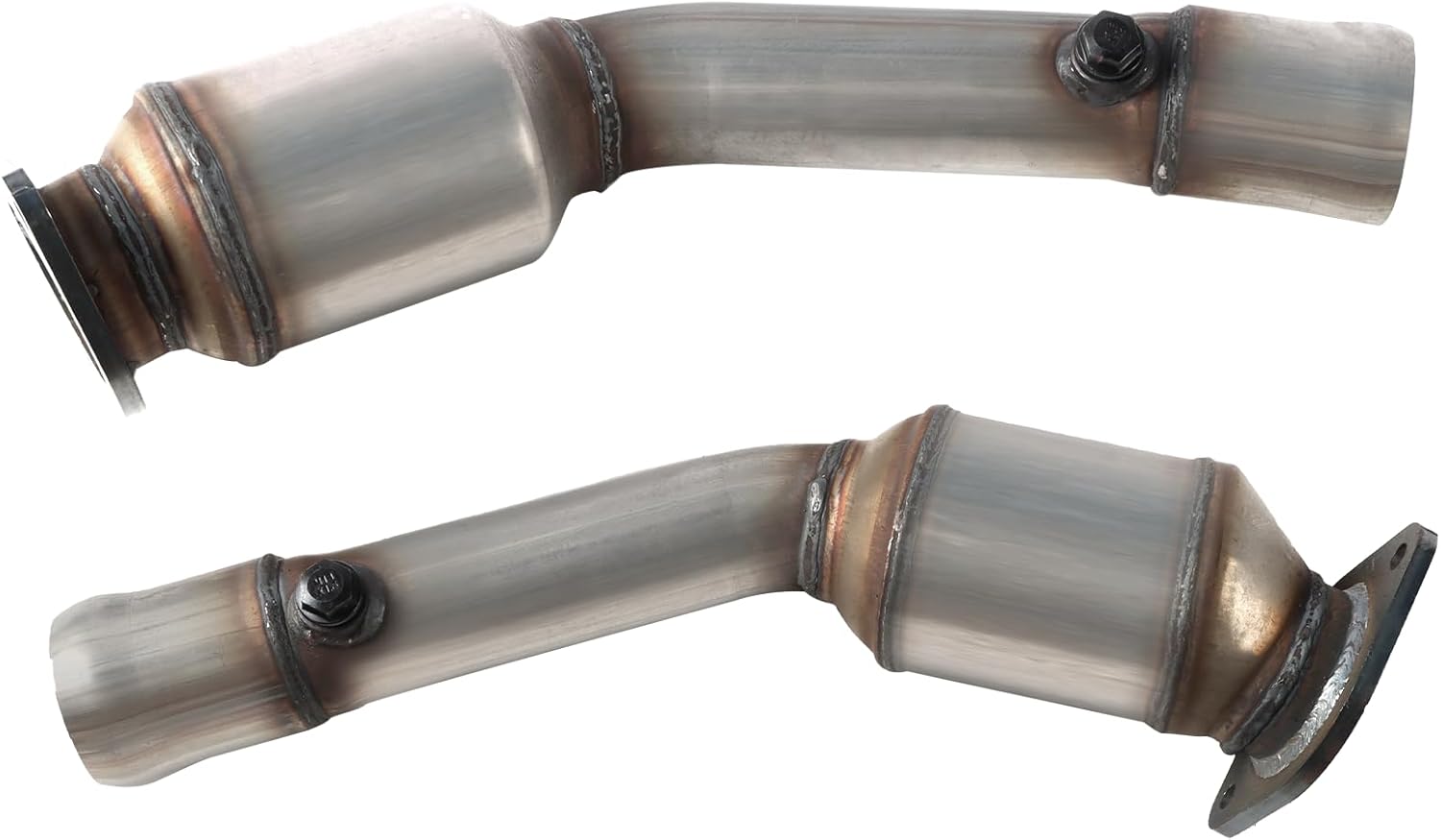 Left and Right Catalytic Converter Kit Compatible with Mustang 2011-2014 5.0L V8, Reference OE:19610 19611 16868 49610 49611, EPA Compliant