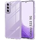 TheGiftKart Ultra-Hybrid Crystal Clear Back Case Cover for Samsung Galaxy S22 5G | Shockproof Design | Hard Back Cover Case for Samsung Galaxy S22 5G (PC & TPU, Transparent) gallery image