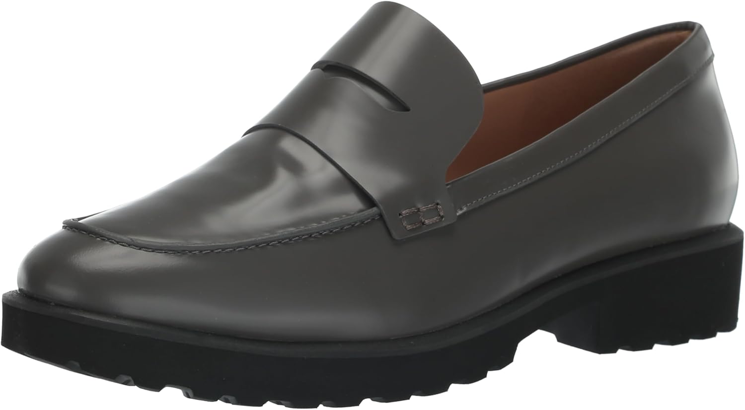 Cole Haan Women's Geneva Loafer, Pavement Box Calf, 5
