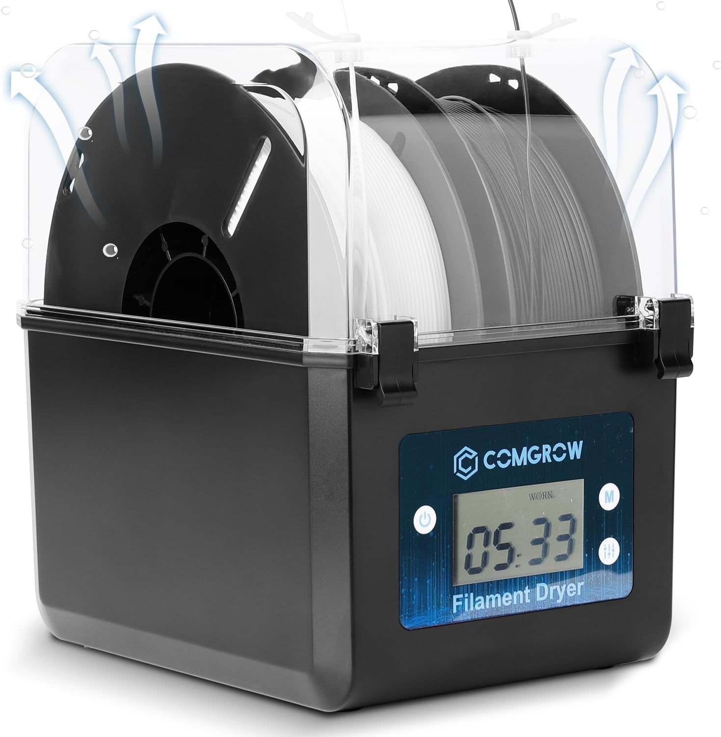 【300℃　3Dプリンター引退セット】本体+エンクロージャ+フィラメント乾燥機 アウトレット 価格スマホ・タブレット・パソコン - 【300℃ 3D