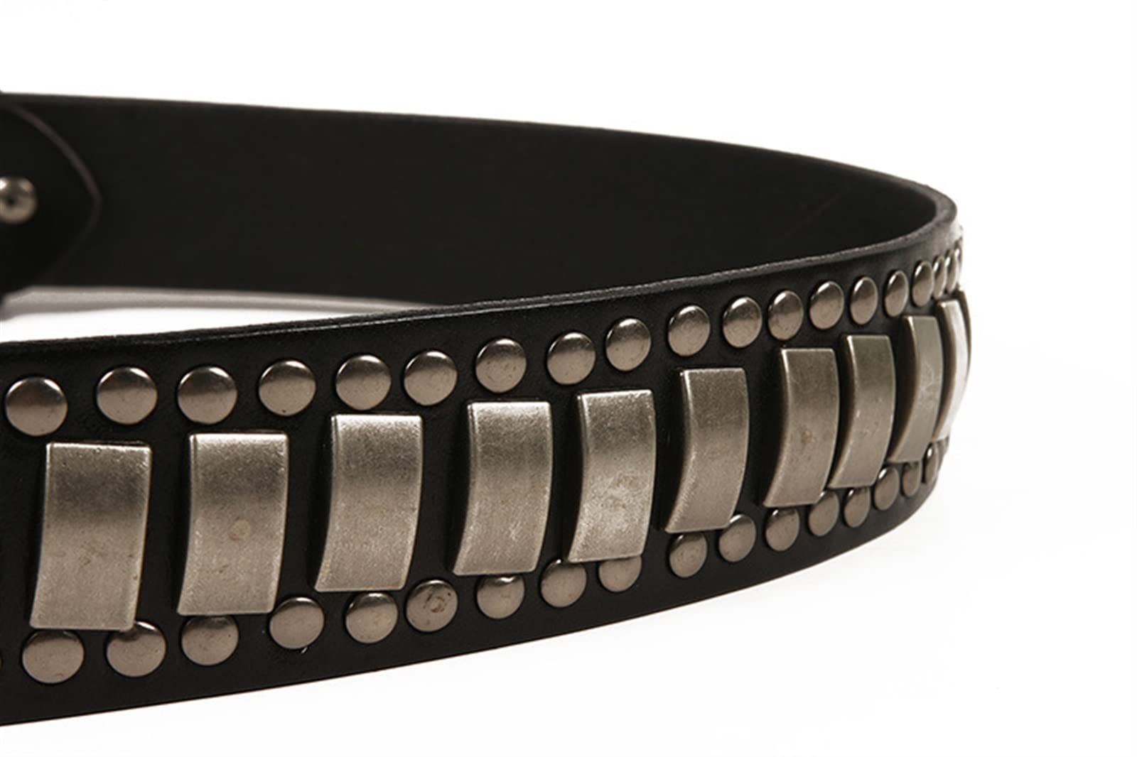 Men's Belts Men's Leather Belt Nietenbund 3,8 cm breiter, personalisierter, dekorativer Herrengürtel Vintage Men's Belt