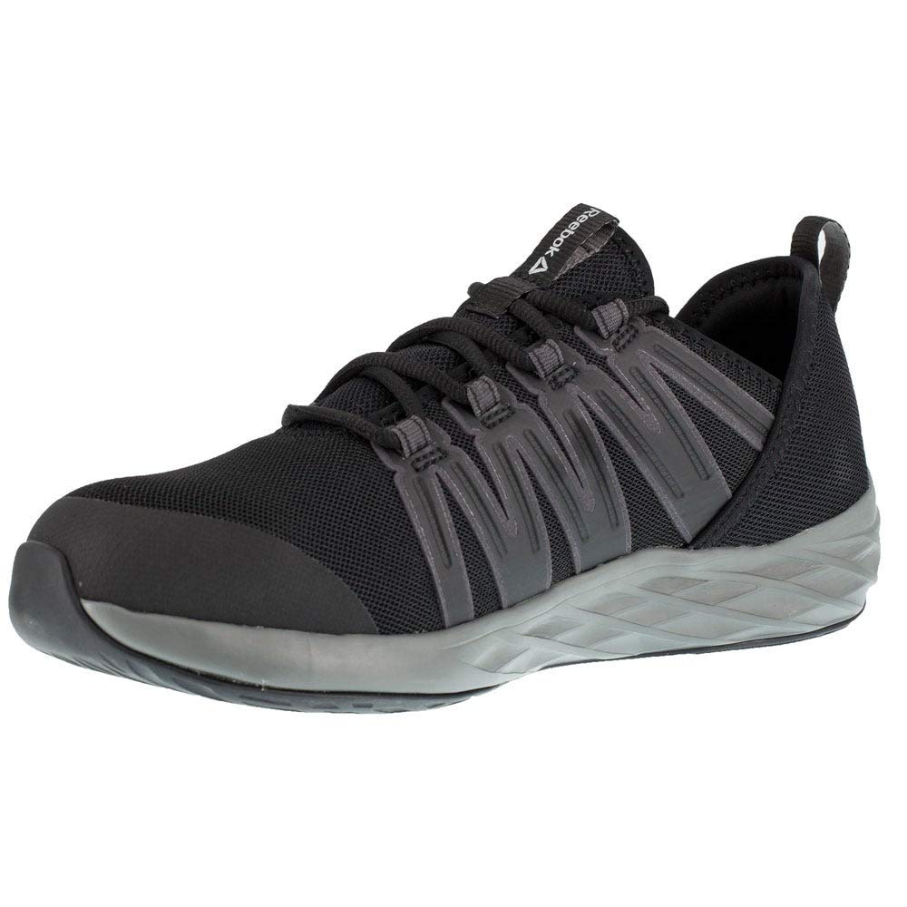 Reebok Męskie czarne/szare buty robocze z siateczki Astroride ST