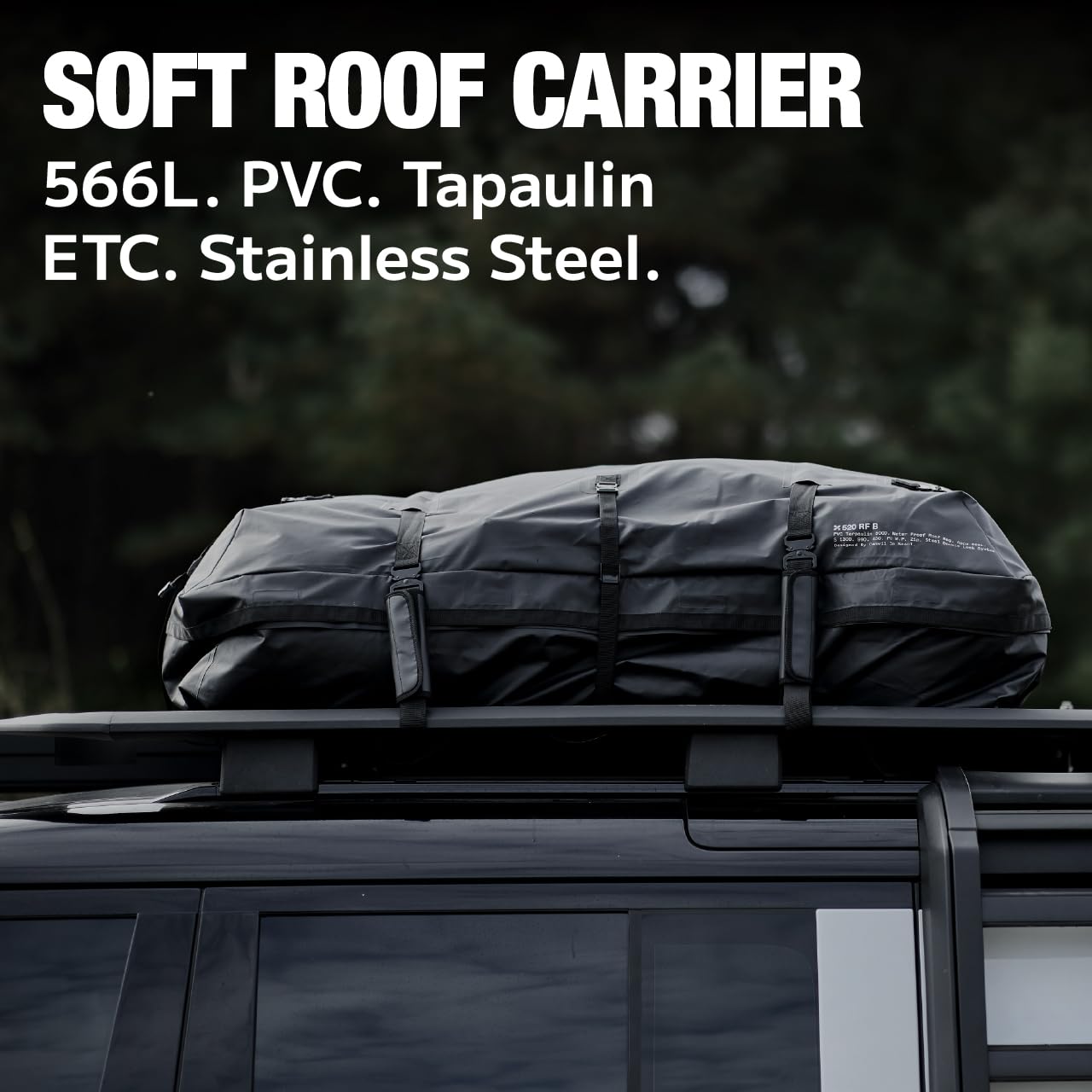 Amazon.co.jp: CAMVIL（カンビル） ルーフバッグ ルーフキャリアバッグ