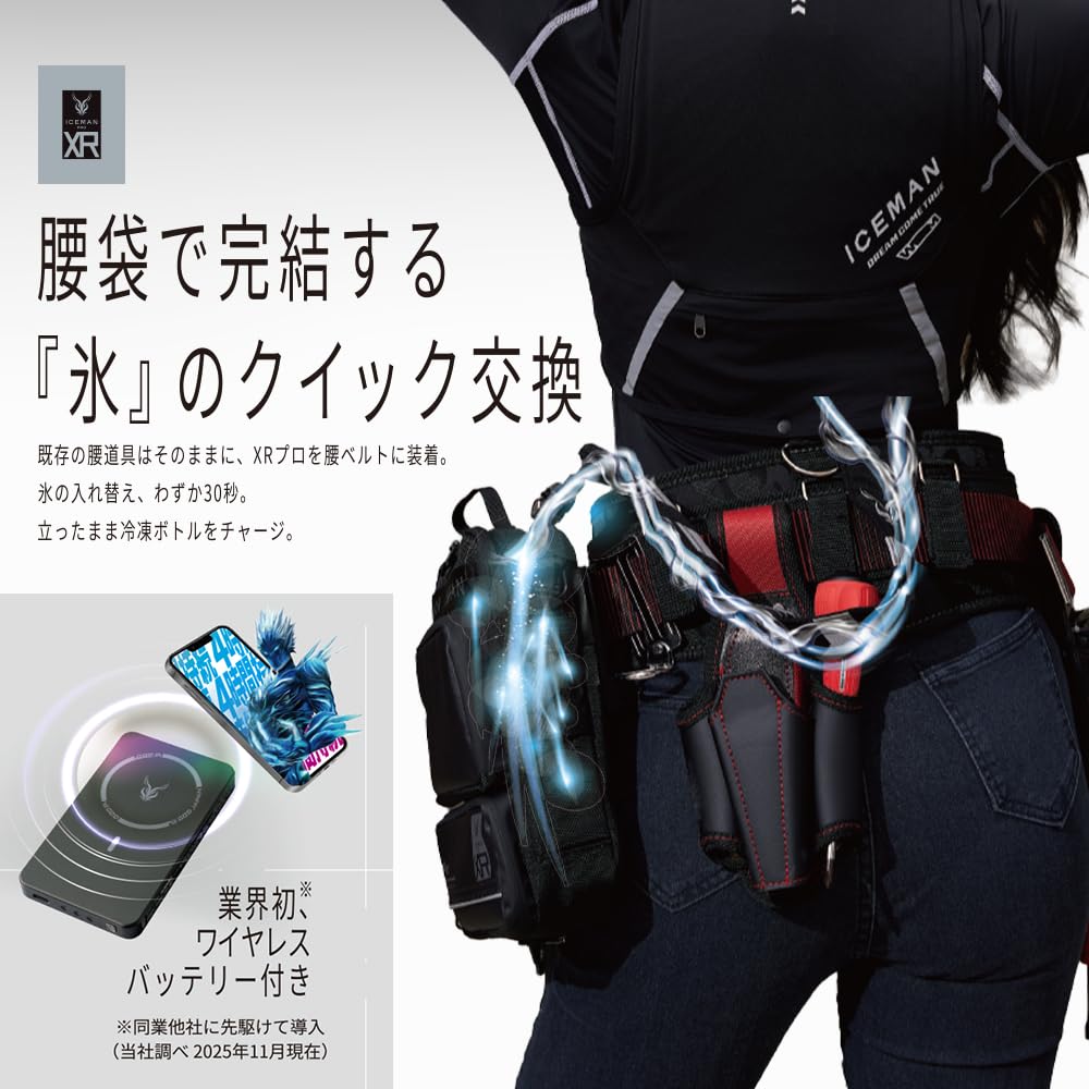 Amazon.co.jp: 山真製鋸 2026年 春夏 アイスマン XR PRO 腰袋 ウエスト