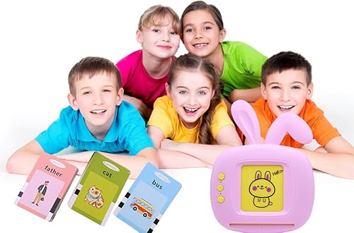 Miniatura 3 de Tarjetas didácticas parlantes para niños pequeños  Juego de actividades divertidas de juguete educativo preescolar  Discurso de bolsillo para niños
