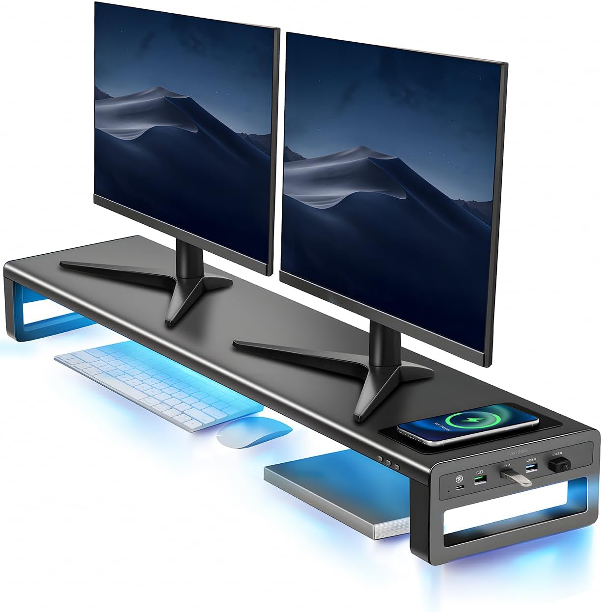 dual monitor stand