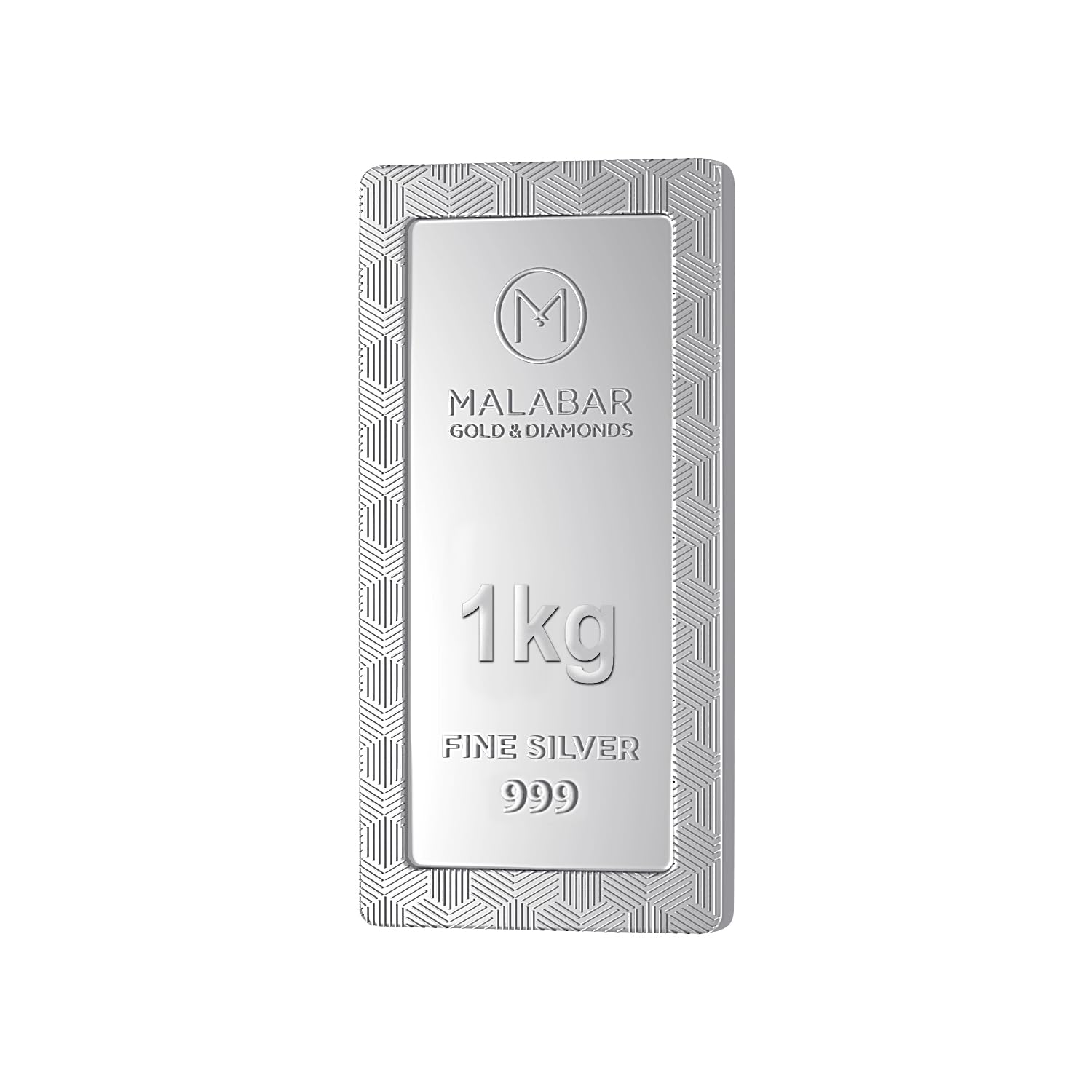 999 Purity Silver Bar 1 Kg (1000 Grams) | Silver Coin cum Bar for Birthday, Anniversary and Diwali Gift