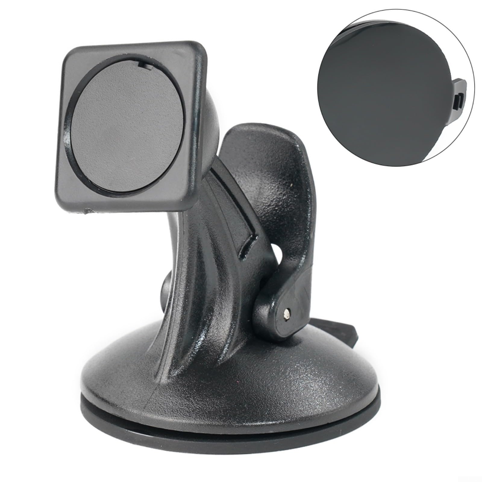 zeroupshop Windscreen Suction Cup Holder Mount, For TomTom 520, 530, 630, 720, 730, 920, 930 GPS Sat Nav, 360° Swivel Car Bracket, Black Engineering Plastic Dashboard Accessory